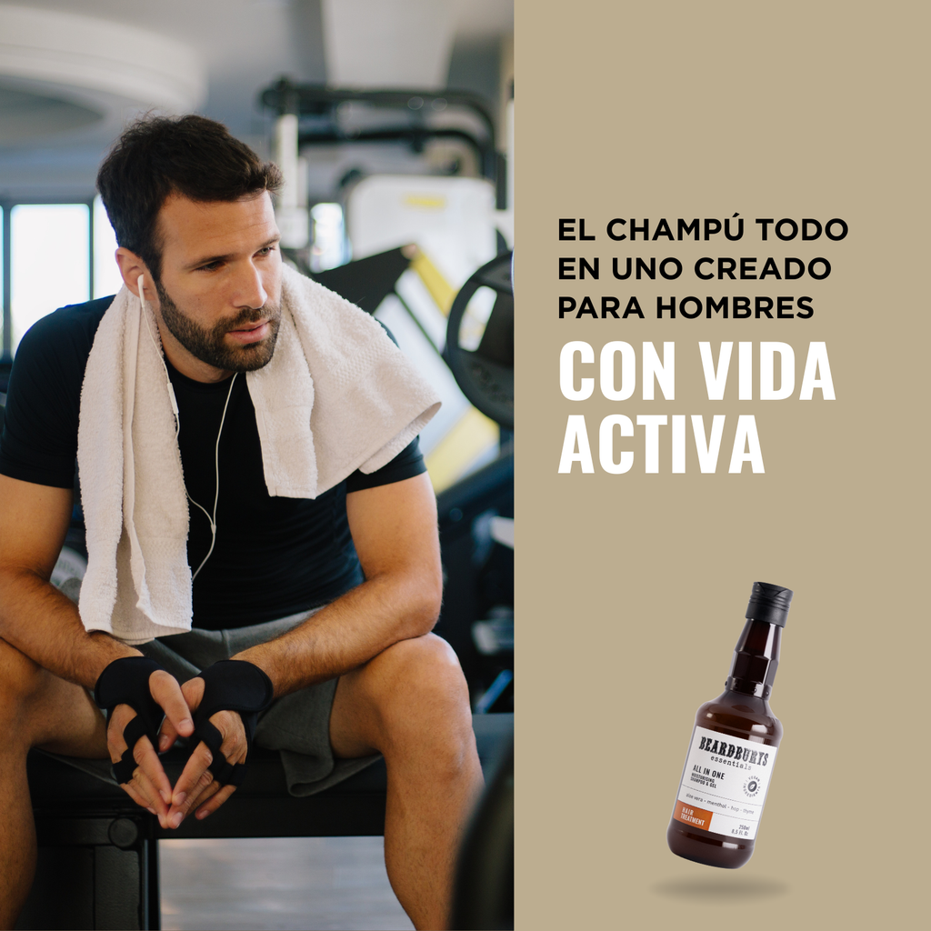Shampoo Todo en 1 Limpieza Profunda