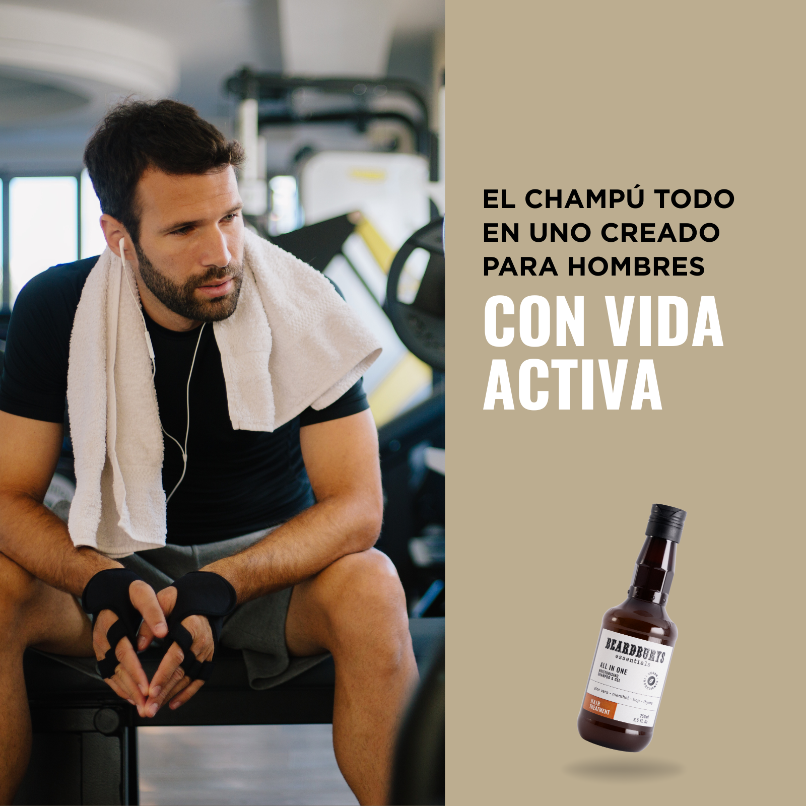 Shampoo Todo en 1 Limpieza Profunda