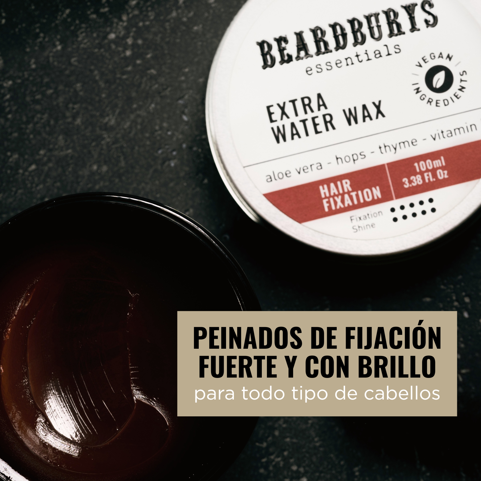 Cera Para Cabello Efecto Mojado